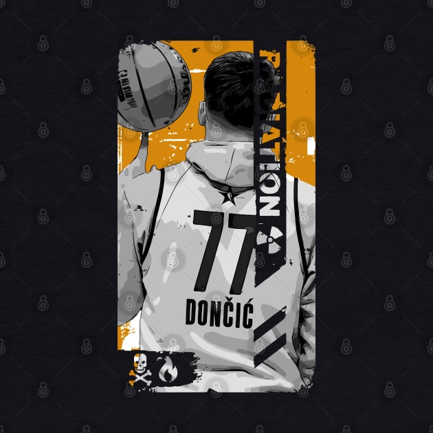 Luka Doncic Fanart by Playful Creatives